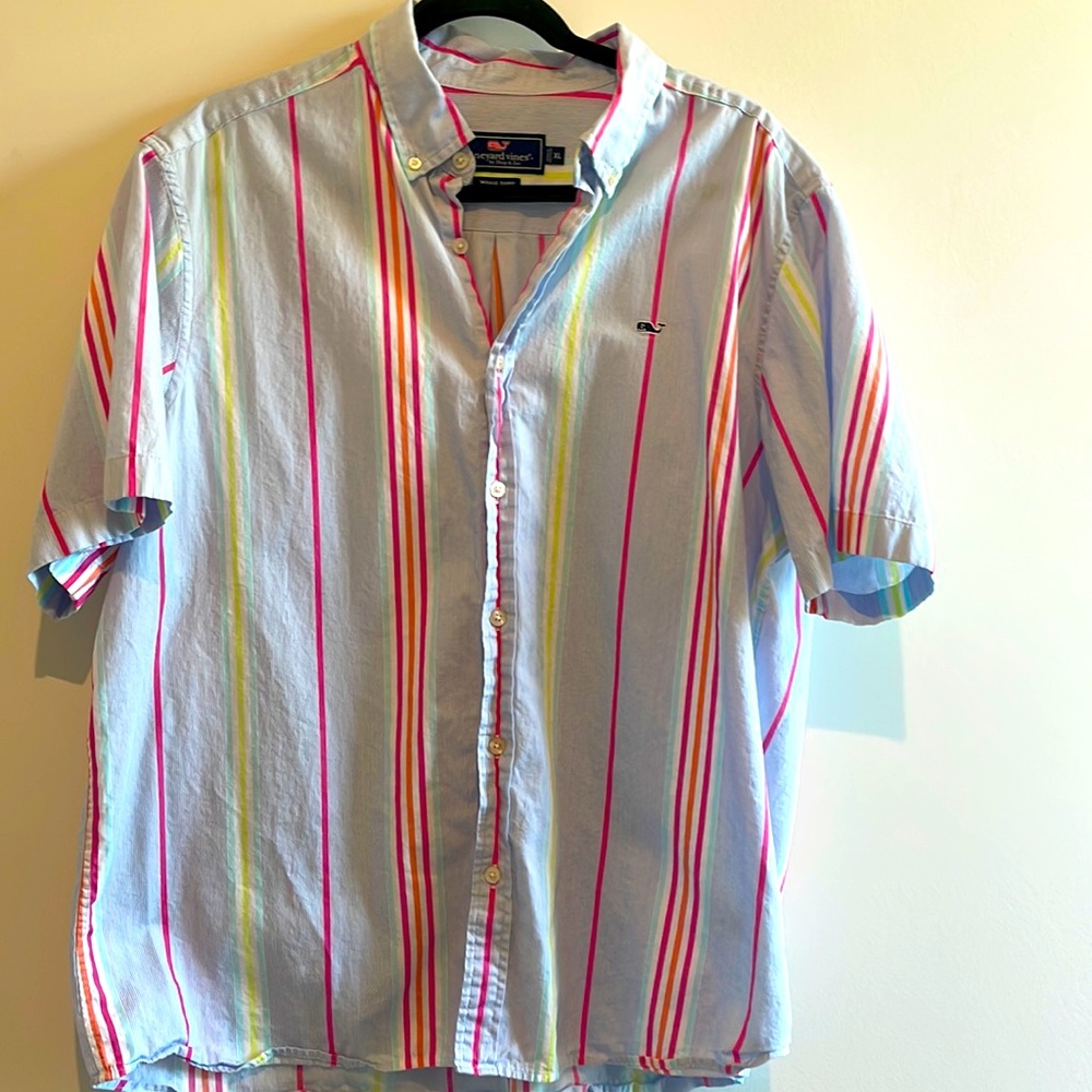 Colorful Vineyard Vines button up